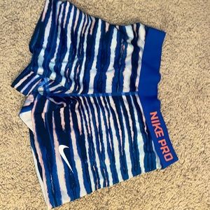 Nike pro compression shorts